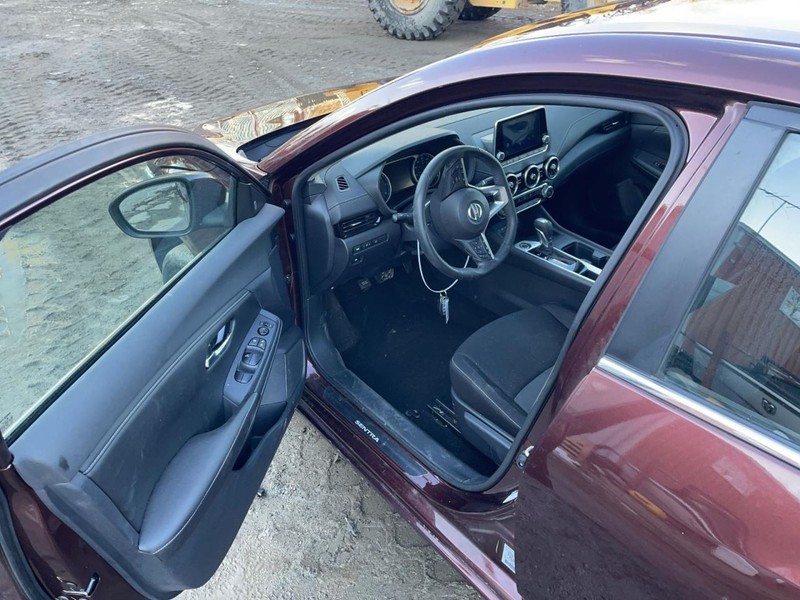 2020-2024 NISSAN SENTRA LEFT A-PILLAR MAROON PC:NBQ 2.0L AT FWD 5K -SV- 64458