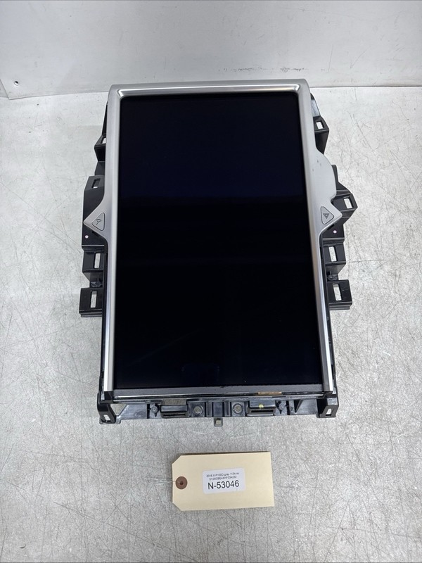 12-20 TESLA MODEL X TOUCH SCREEN DISPLAY MEDIA CONTROL OEM 1450737-00-B 53046 U2