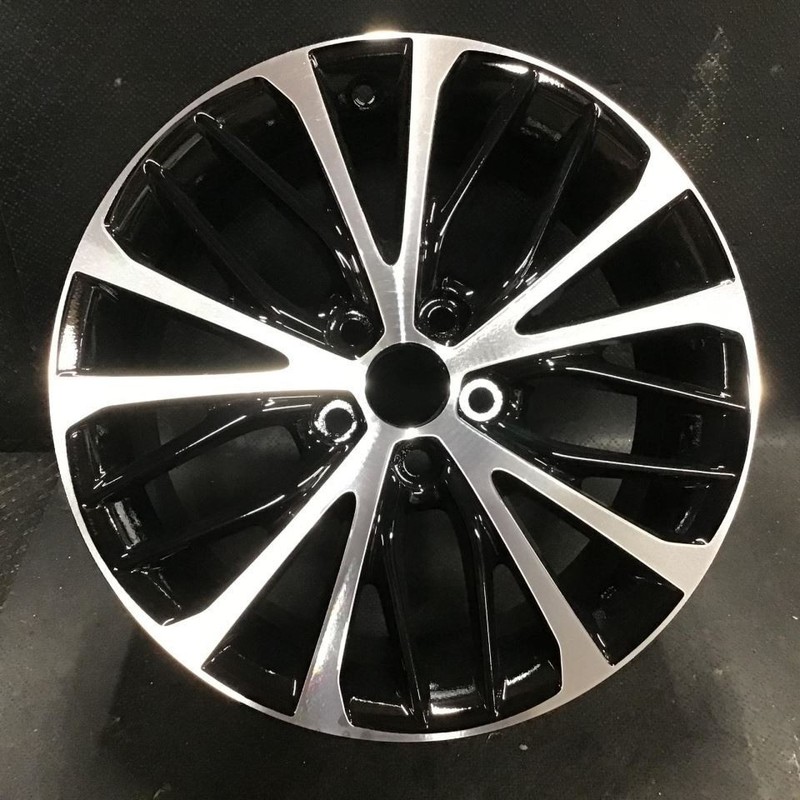 2018-2022 Toyota Camry 75221 B Wheel 18x8 20 Spoke Black Machined 4261106E10