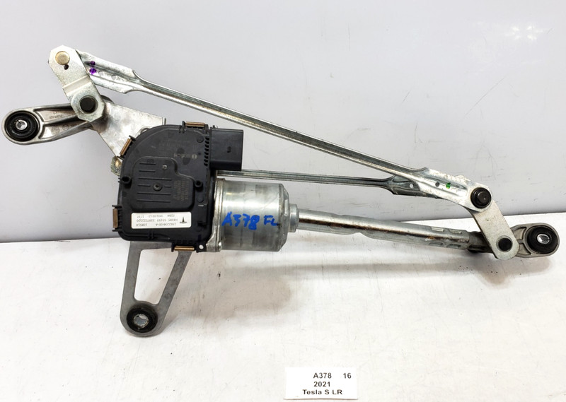 ✅ 2021-2025 OEM Tesla Model S Front Windshield Wiper Motor Mechanism Assembly