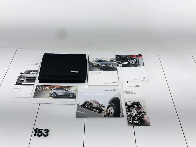 2015 AUDI Q5 3.0L V6 OWNERS MANUAL GUIDE HANDBOOK BOOK W/ CASE OEM