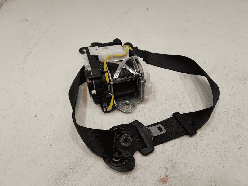 18-23 BMW 530E G30 SEDAN FRONT RIGHT PASSENGER SIDE SEAT BELT SEATBELT BLACK OEM