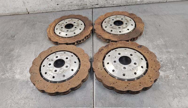 2017 Audi R8 V10 Plus Spyder Brake Rotor Set #4720 CA2
