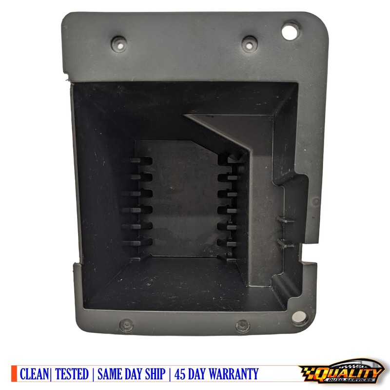 03-07 H2 Black Plastic Floor Center Console Storage Compartment Tub Insert OEM