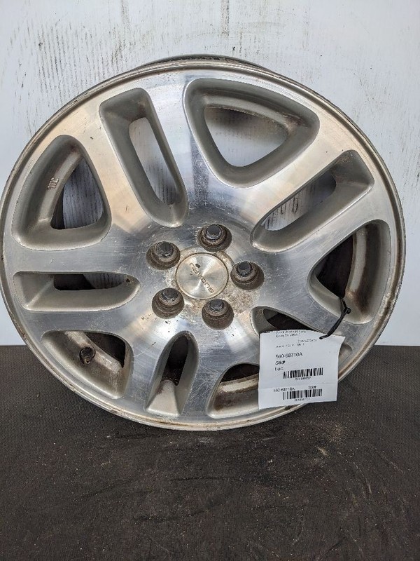 Wheel 16x6-1/2 Alloy 10 Flat Spoke Silver Inlay Fits 00-04 LEGACY 1188192