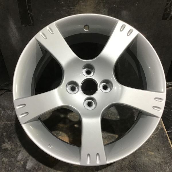2002-2003 Miata 64877 Wheel 16 x 6-1/2 5 Spoke 2 Dimples Silver Painted 99654565