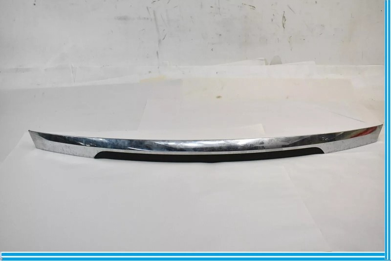 12-15 Jaguar X250 XF XFR Sedan Rear Trunk Lid Molding Panel Trim Chrome OEM