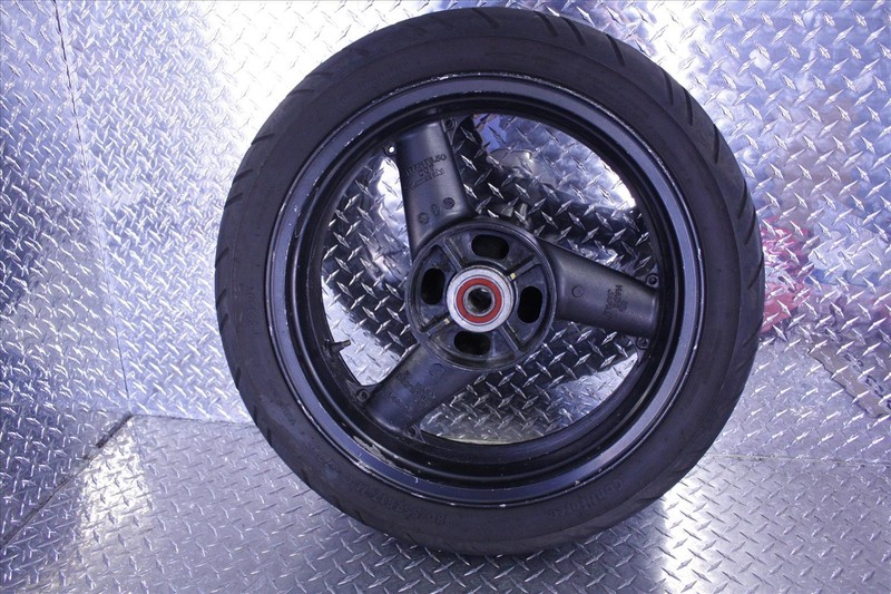1995 KAWASAKI ZX 750 REAR WHEEL RIM TIRE DISC ZX750 95