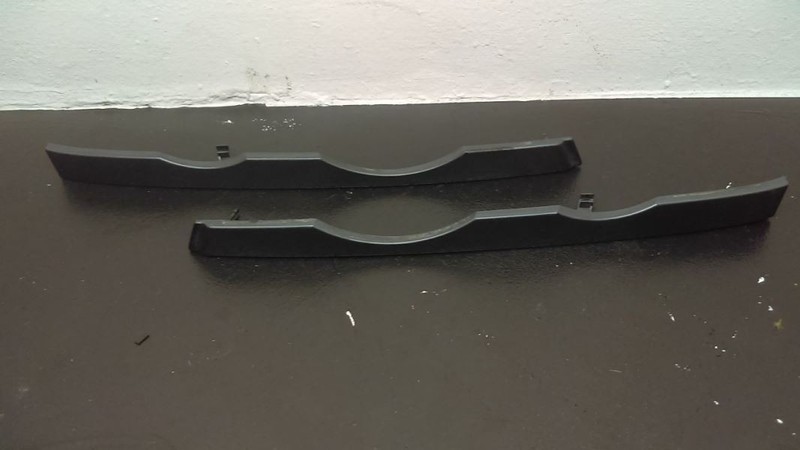 00-04 BMW X5 LH & RH Bumper Headlight Trim Fillers Pair OEM 51138255209