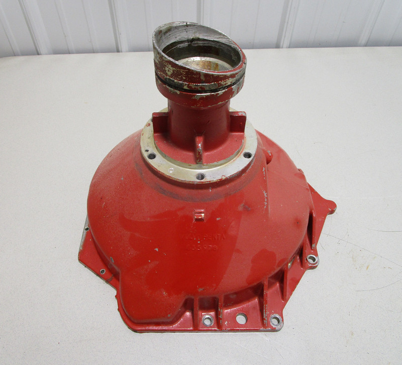 835978 Volvo Penta AQ280 Flywheel Bell Housing With 26/10 Spline Spindle 839425