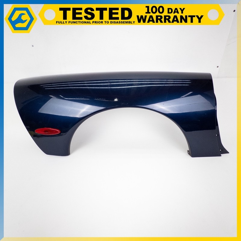 97-04 CHEVROLET CORVETTE C5 REAR RIGHT PASSENGER OUTER QUARTER PANEL BLUE OEM