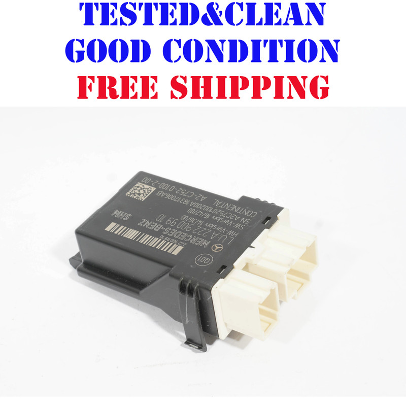 2018-2022 MERCEDES-BENZ S560 FRONT SEAT HEAT CONTROL MODULE A2229009910 OEM