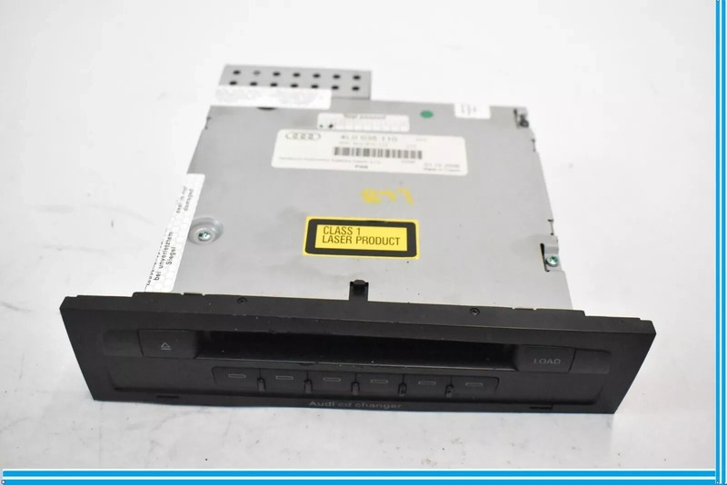 07-09 Audi Q7 4L CD Disc Changer Receiver Unit 4L0035110 OEM