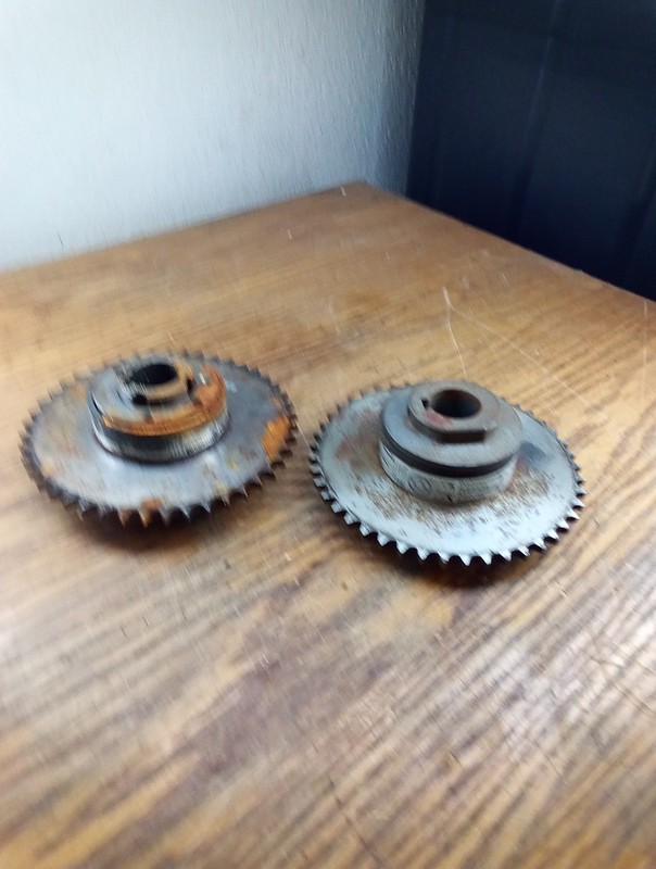 Lot of 2 Mayr Roba Grobe 1 Sprockets 1 Inch Bore