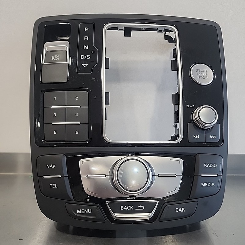12 Thru 15 Audi A6 A7 Center Console Multifunction Control Panel OEM 4G1919610E