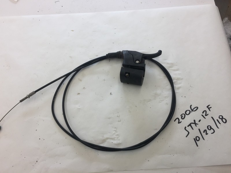 Kawasaki Jet ski STX-12F Throttle Lever & Cable FRESHWATER! 39074-3726