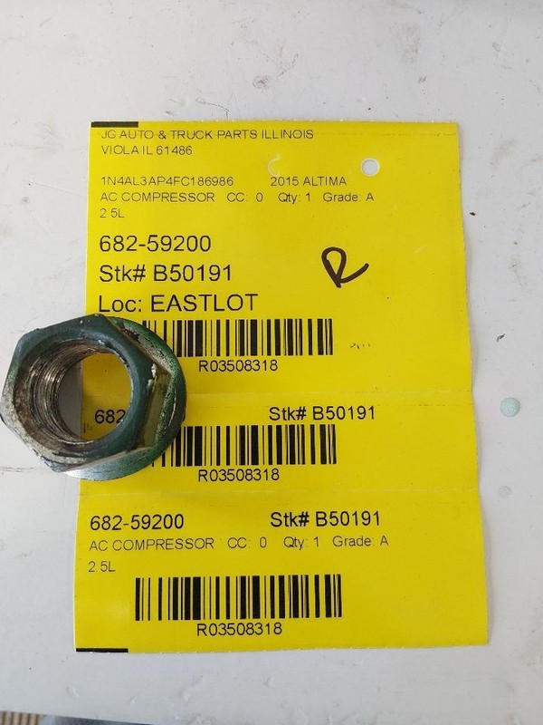 AC Compressor 4 Cylinder Sedan S Fits 13-18 ALTIMA 3508318