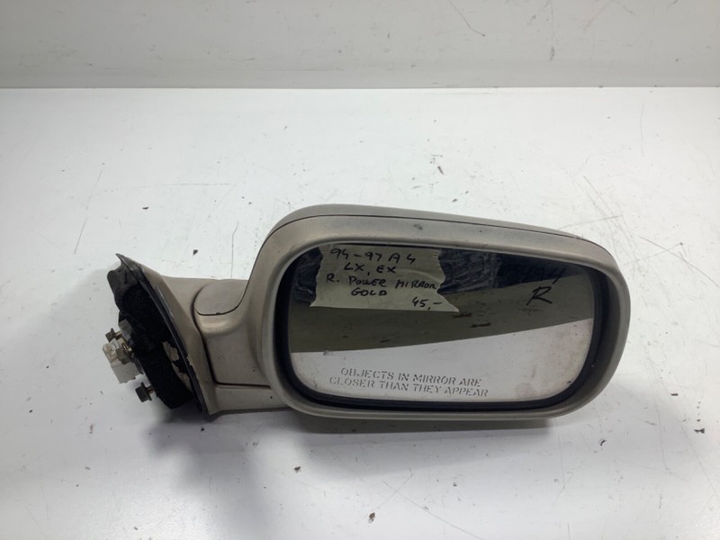 94-97 Honda Accord 4D LX EX Right Side View Power Mirror Gold 76200-SV4-A01 OEM