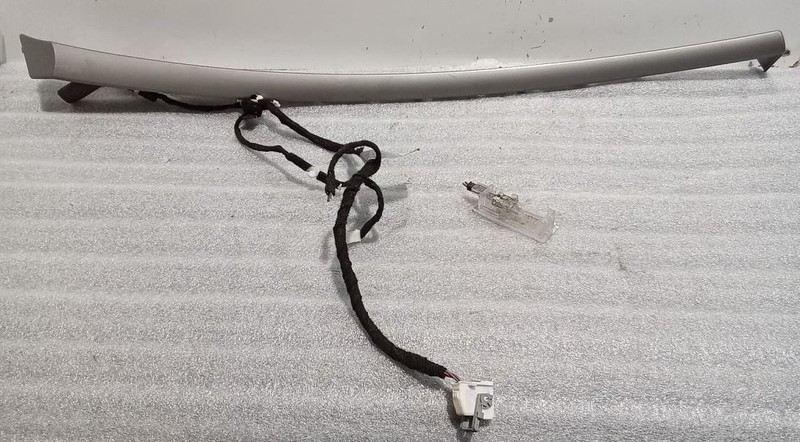 2006-2008 BMW 745i 750i LH Front Door Interior Trim w/Ambient Lighting