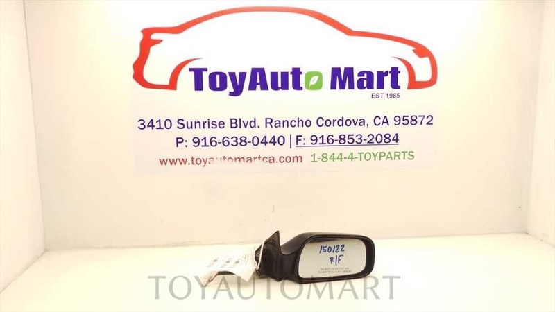 92-96 TOYOTA CAMRY PASSENGER SIDE RIGHT SIDE VIEW MIRROR ASSEMBLY