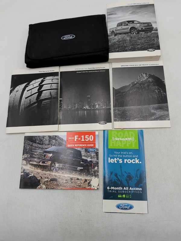 2019 Ford F150 F-150 Owners Manual Owner Quick Reference Guide W/ Case Free Ship