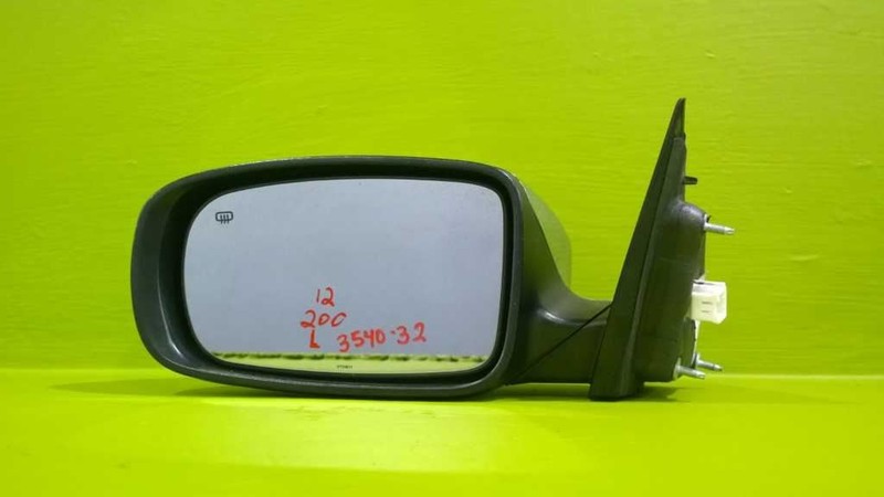 11 12 13 14 200 DRIVER LEFT CHROME POWER SIDE VIEW MIRROR OEM 3540-32
