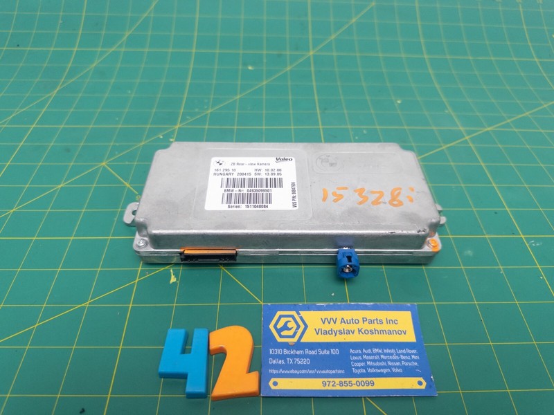 12-20 BMW F30 F32 REAR VIEW BACKUP CAMERA CONTROL MODULE OEM 9350995