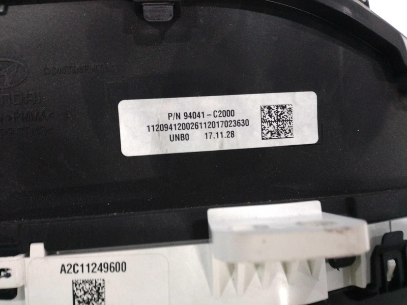 2018 Hyundai Sonata Speedometer Gauge OEM Grey 2.4L 94041C2000 74k Miles