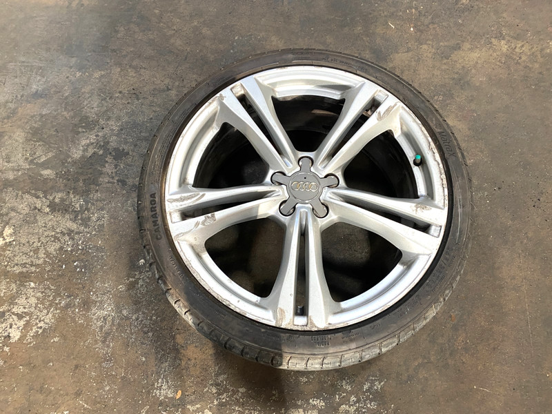 16 17 18 Audi A6 C7 WHEEL TIRE 10-SPOKE 20'' INCH ALLOY 9JX20 #1 OEM #A0.38