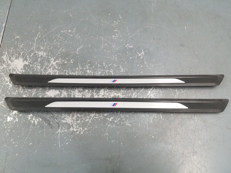 2018 BMW M2 F87 Door Sill Scuff Plates #2909 J3