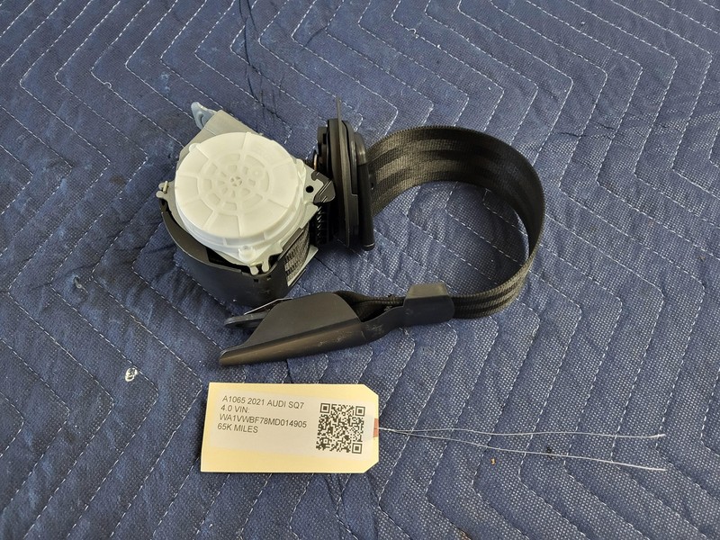 Used Oem Audi 3rd Row Right Passenger Rear Seat Belt Retractor for 2020-2023 SQ7