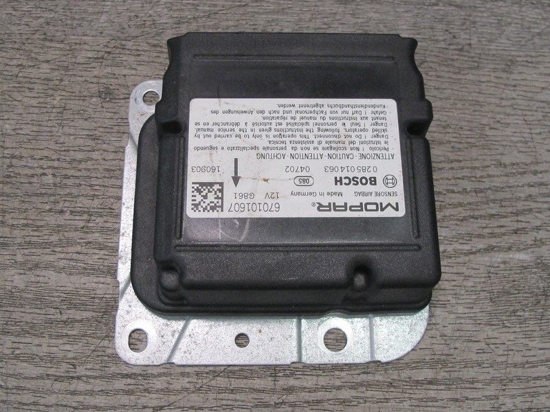 2017-2020 MASERATI LEVANTE M161 DATA RESTRAINT DIAGNOSTIC CONTROL MODULE