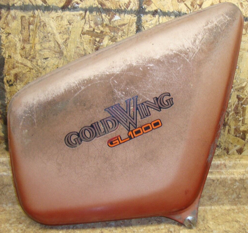 1975 Honda Goldwing GL1000 GL 1000 Gold Wing GL1 Right Side Cover Panel Plastic