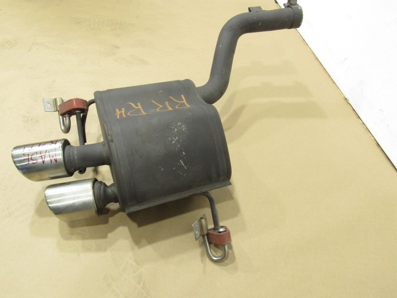 08-12 Maserati Granturismo S 4.2L Rear Right Muffler Exhaust Silencer Pipe ^:O