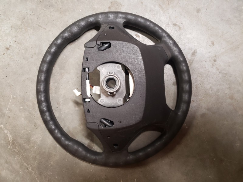 2011-2014 HYUNDAI SONATA Steering Wheel 2-Tone LEATHER Cruise Media OEM *BLEM