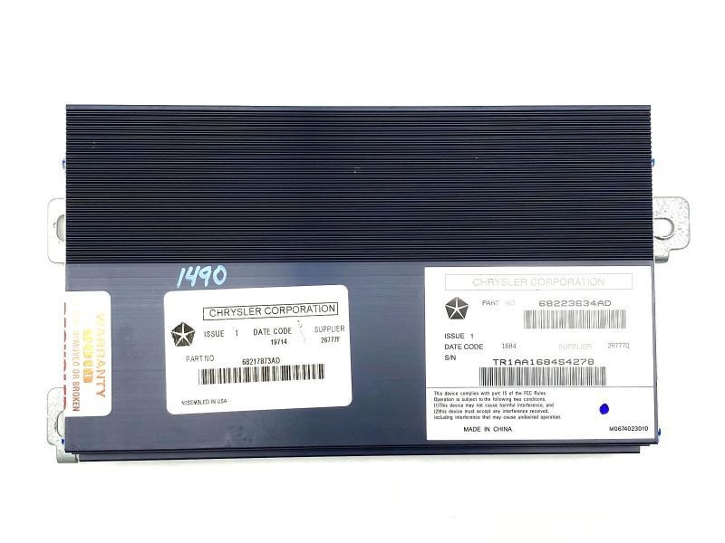 Radio Audio Amplifier 68217873AD Fits 2015-2017 Chrysler 200 81415
