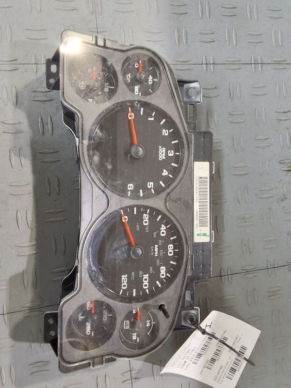 Speedometer Cluster MPH US Market Fits 07-12 SIERRA 2500 PICKUP 3542172