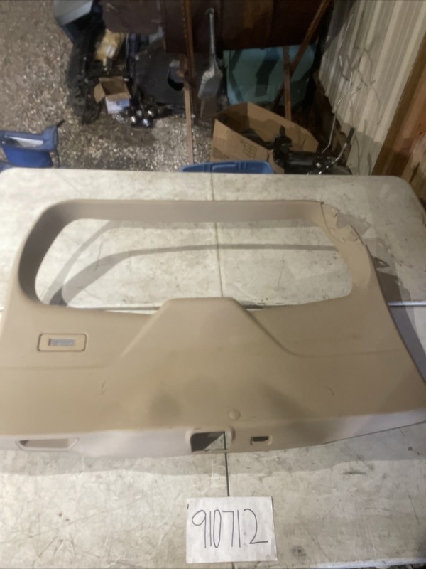 2008 CADILLAC SRX Trunk Lid Hatch Lift Gate Interior Panel