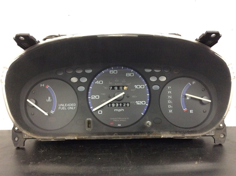 96-00 Civic DX AT Instrument Cluster Speedo Tacho Meter Gauges 193k Used OEM