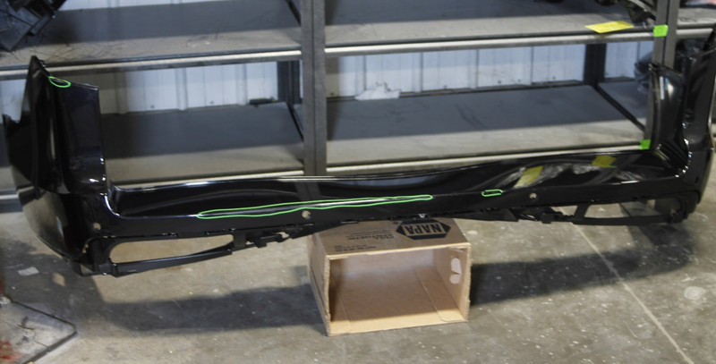 2025 Ford Expedition Platinum Rear Bumper Cover Oem
