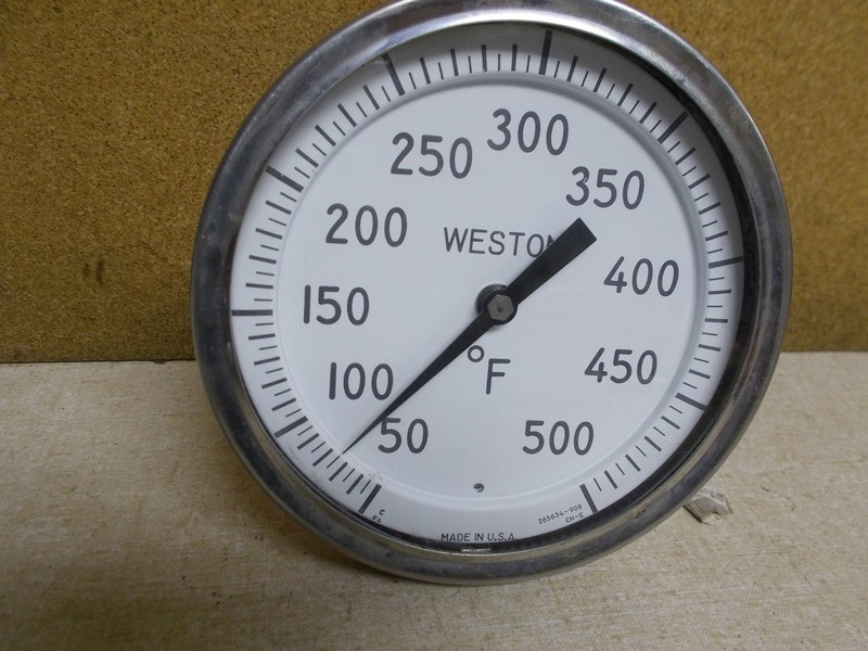 Weston 265634-908 Temperature Gauge 500 Degrees *FREE SHIPPING*