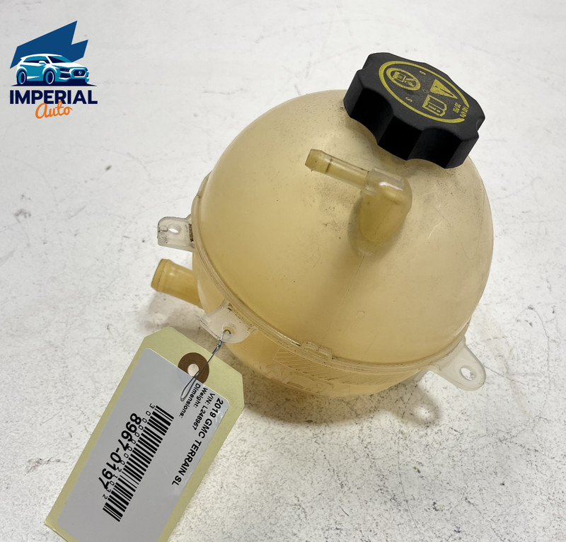 2018-2023 GMC TERRAIN SLE RADIATOR COOLANT OVERFLOW EXPANSION TANK BOTTLE OEM