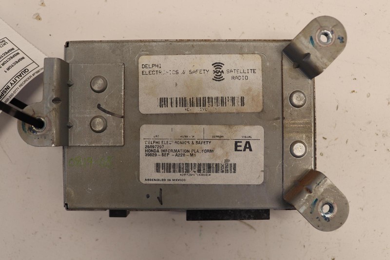 2007-2008 ACURA TL XM SATELLITE RADIO CONTROL MODULE UNIT OEM