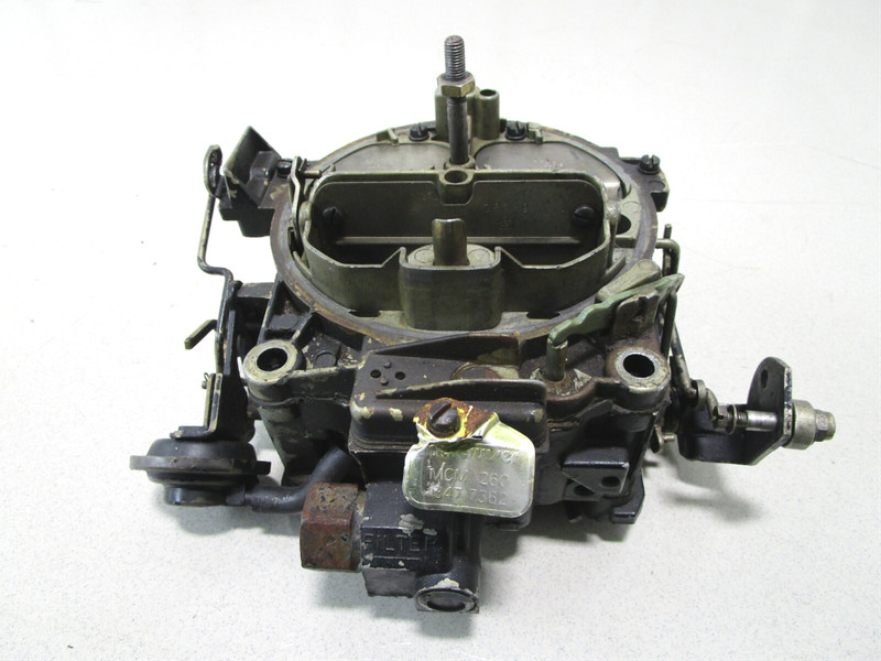 1347-7362A1 Mercruiser 260 SternDrive V8 Rochester Quadrajet 4 Barrel Carburetor