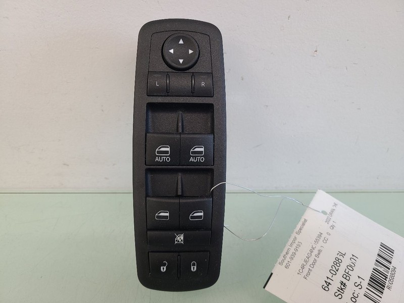 Driver Front Door Switch Wk Body VIN E Or F Fits 21-22 GRAND CHEROKEE 588094