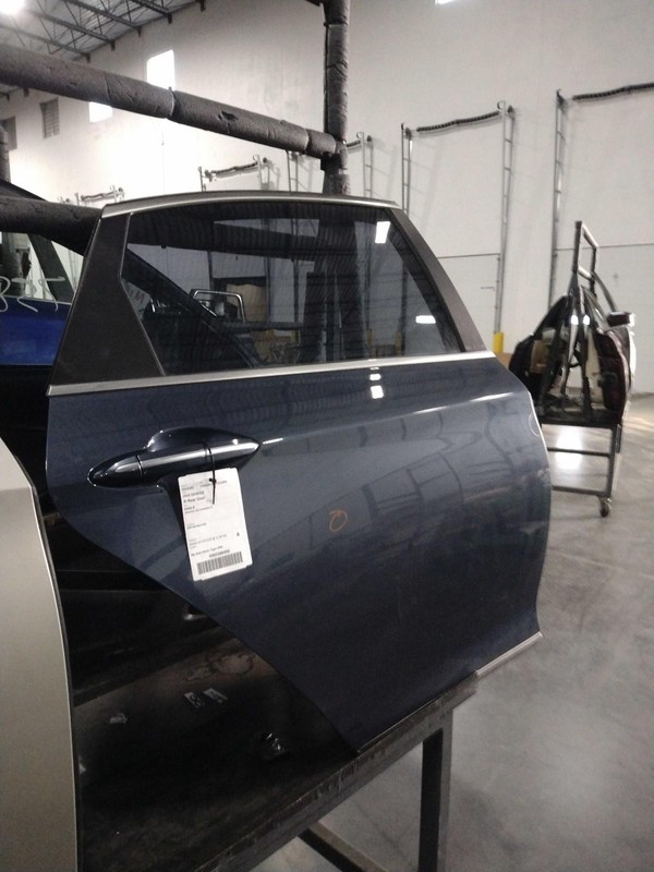 2015 Hyundai Genesis Rear Right Door Blue 4DR Sedan OEM Used Part 193534