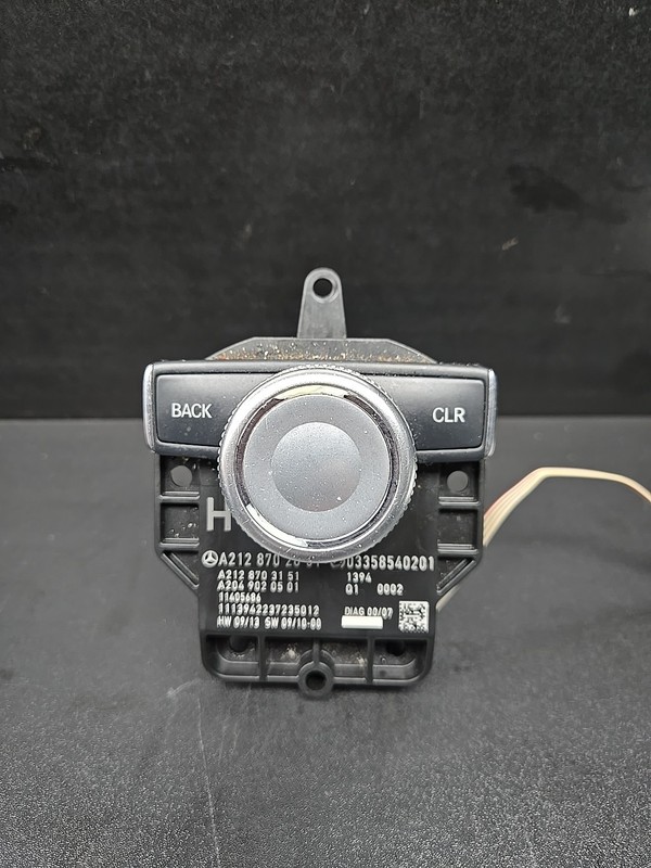 10-13 Mercedes W212 E350 E550 Console Head Unit Controller Multi Knob Switch OEM