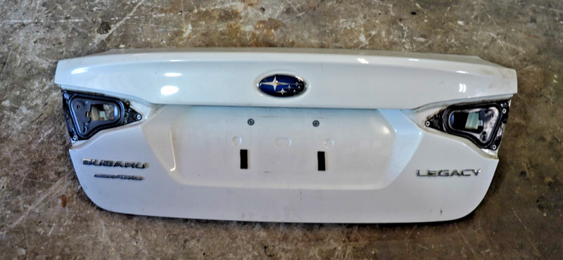 2020-2023 SUBARU LEGACY LIMITED SEDAN 2.5L Trunk Deck Lid - Metallic White OEM