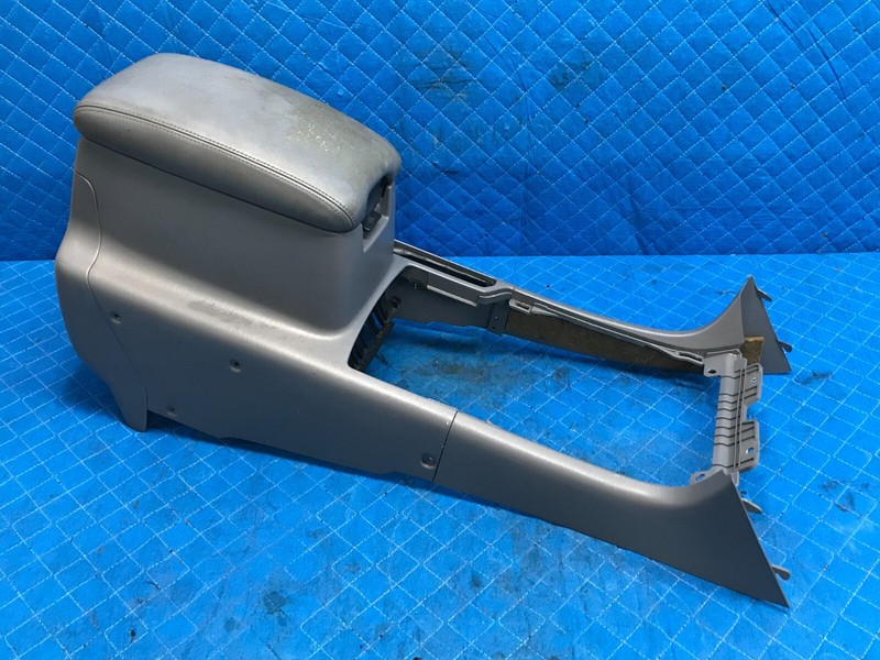 98-02 LEXUS J100 LX470 FRONT CENTER CONSOLE TRIM COVER ASSEMBLY GRAY