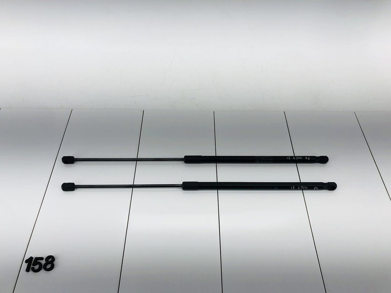 12-14 MERCEDES BENZ C300 W204 RIGHT & LEFT SIDE HOOD BONNET LIFT SUPPORT SET OEM